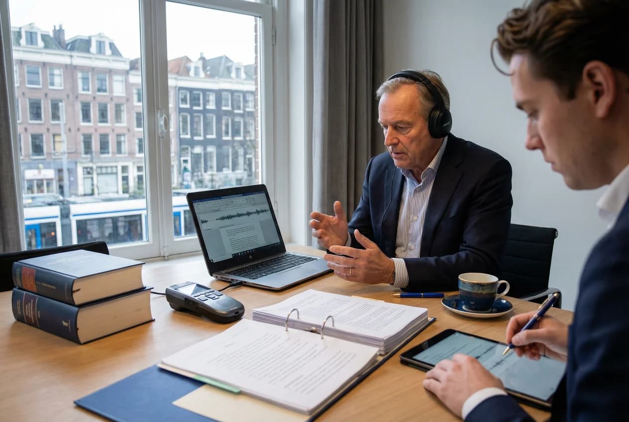 Article header image: Juridisch jargon en meertaligheid foutloos transcriberen