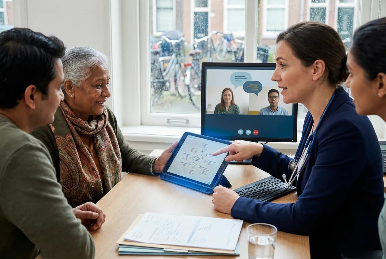 Strategieën voor communicatie met laaggeletterde en anderstalige patiënten