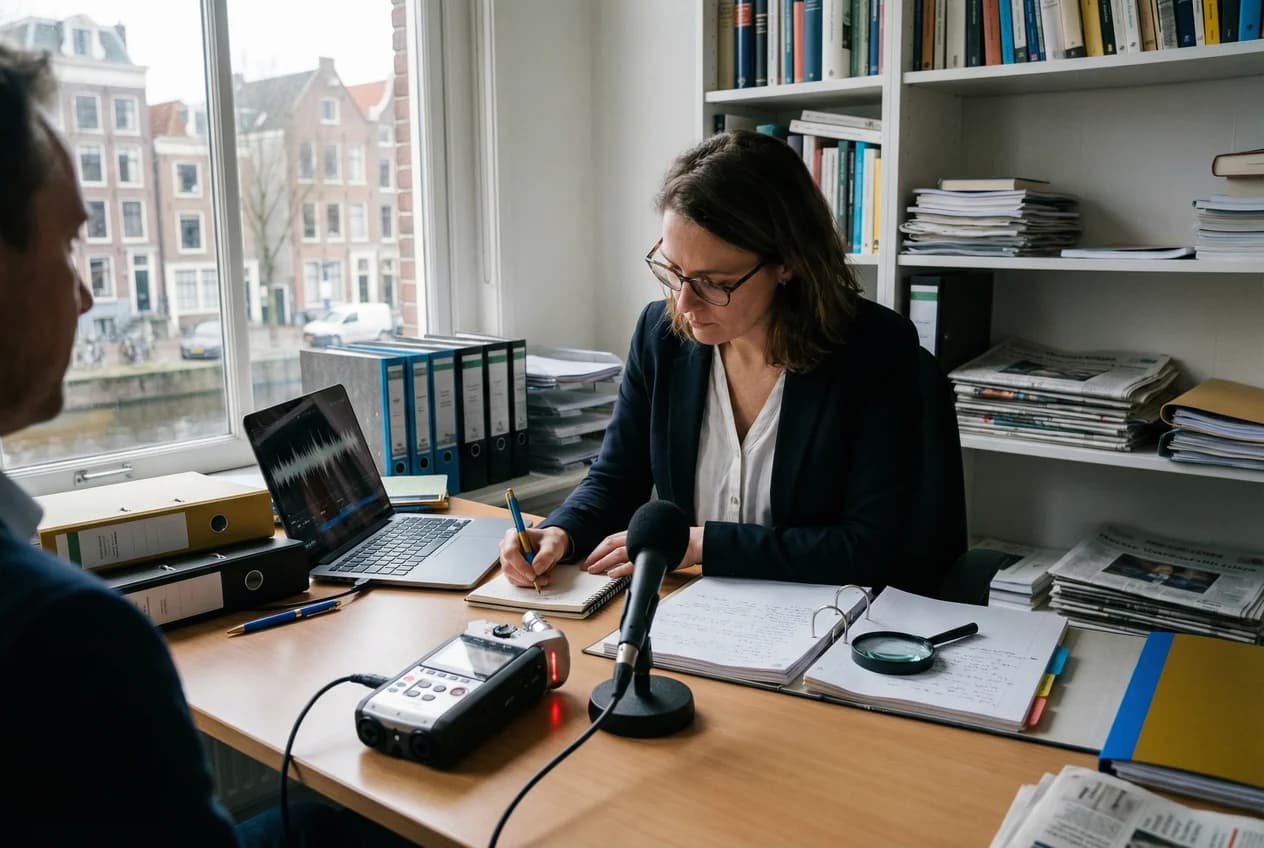 Van interview tot verificatie: gids voor zorgvuldige journalistieke verslaglegging