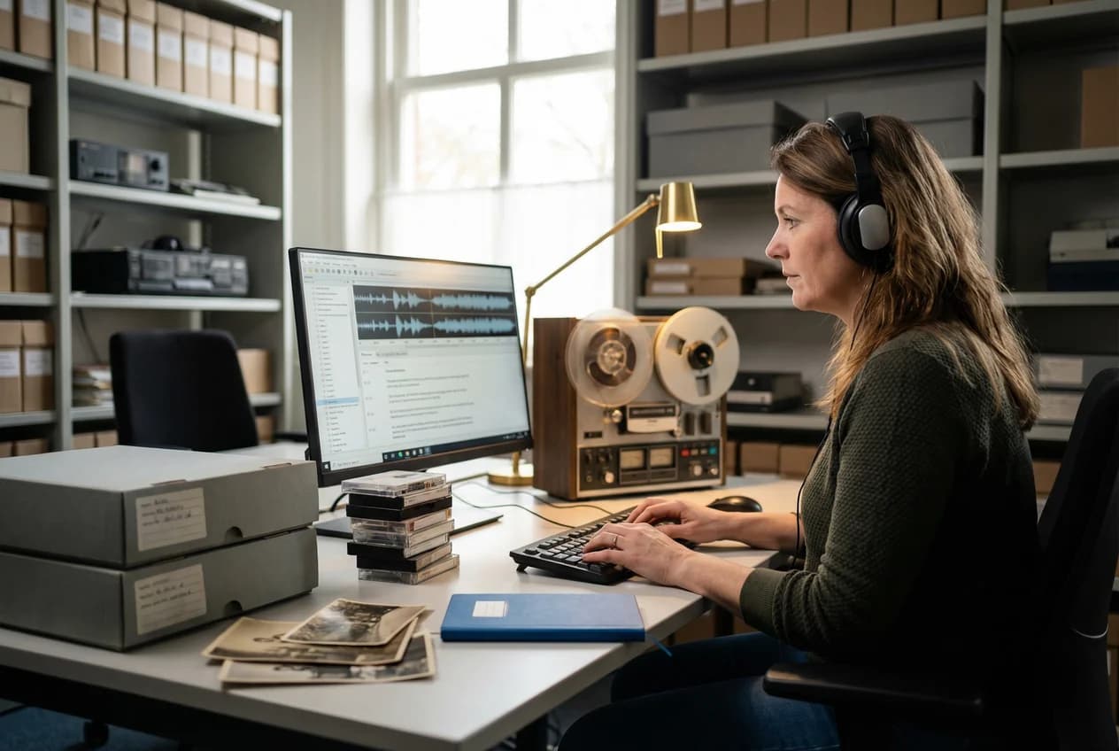 Strategieën voor transcriptie, metadata en privacy in moderne archieven