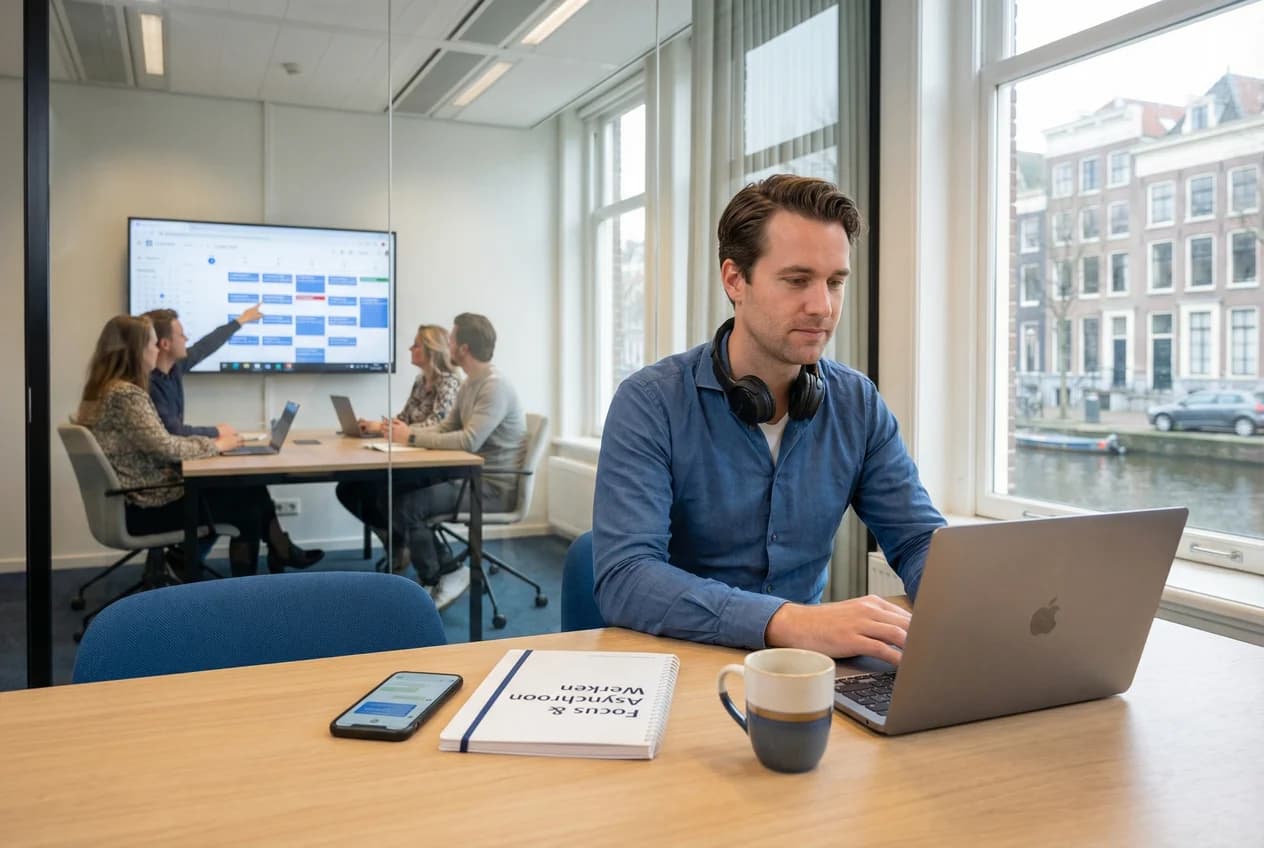 Praktisch besliskader voor asynchroon werken en effectief overleg