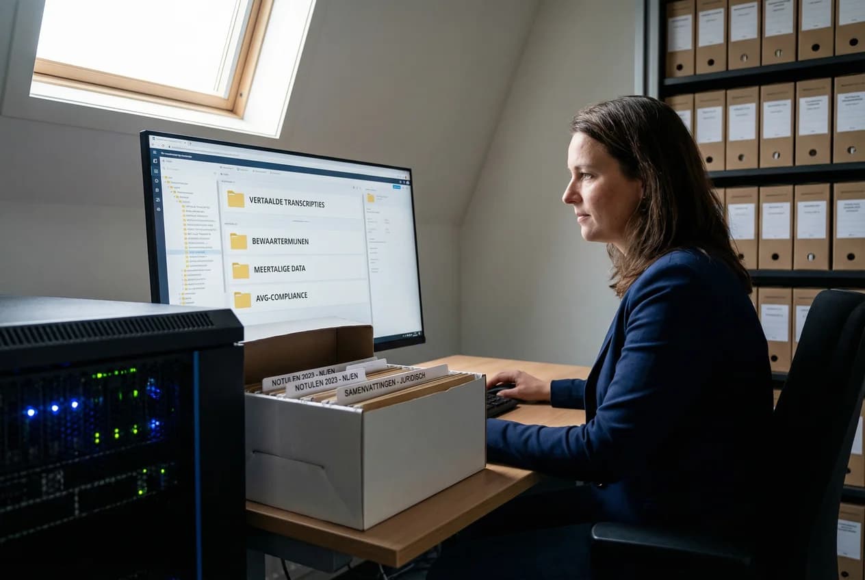 Richtlijnen voor bewaartermijnen en zoekbaarheid in meertalige organisaties
