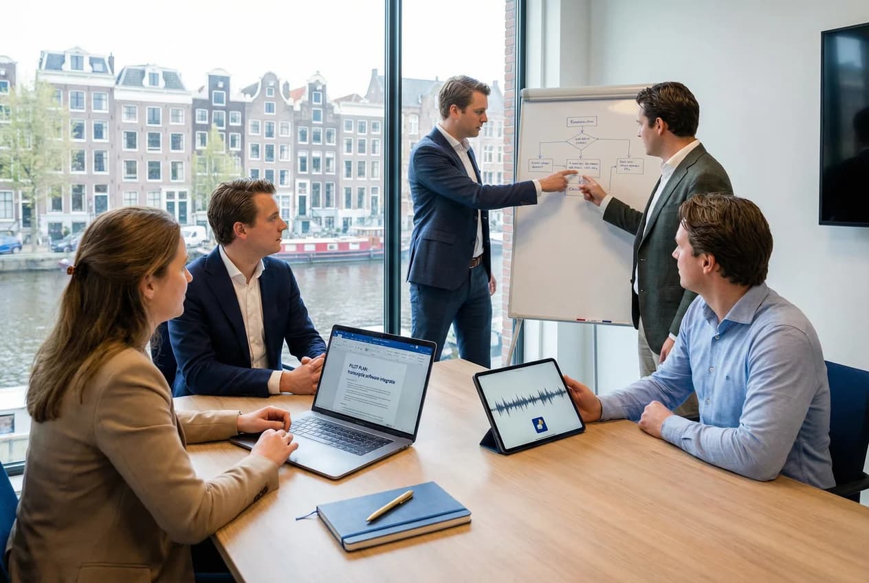 Stappenplan voor veilige integratie van AI verslaglegging in werkprocessen